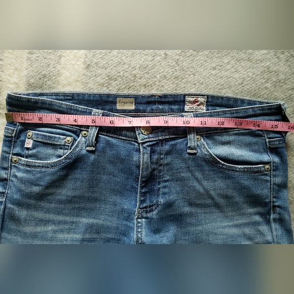 AG Adriano Goldschmied jeans, Legging Skinny, light blue denim, size 28 - Picture 3 of 10